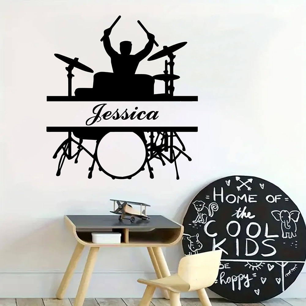 Musical Instrument Art - 1PC Cartoon Musical instrument Personalized Name