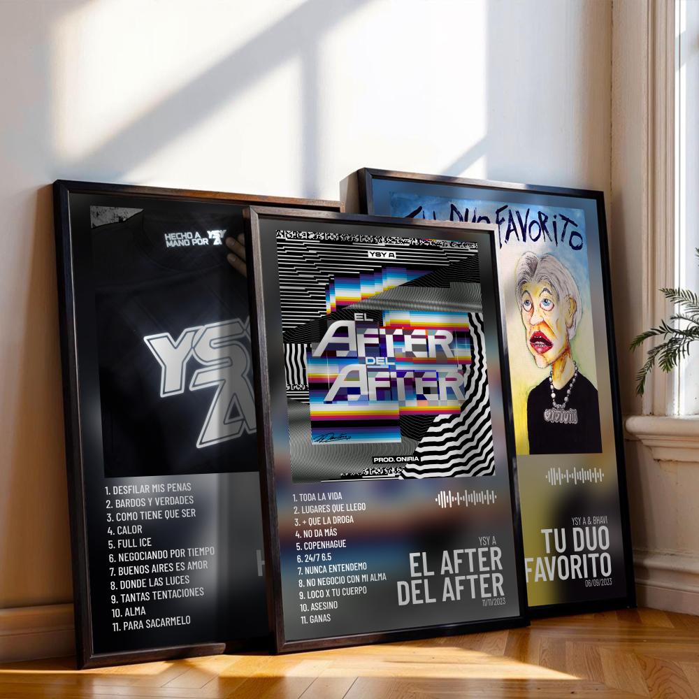 Musical Instrument Painting - YSY A Poster Music Album Cover