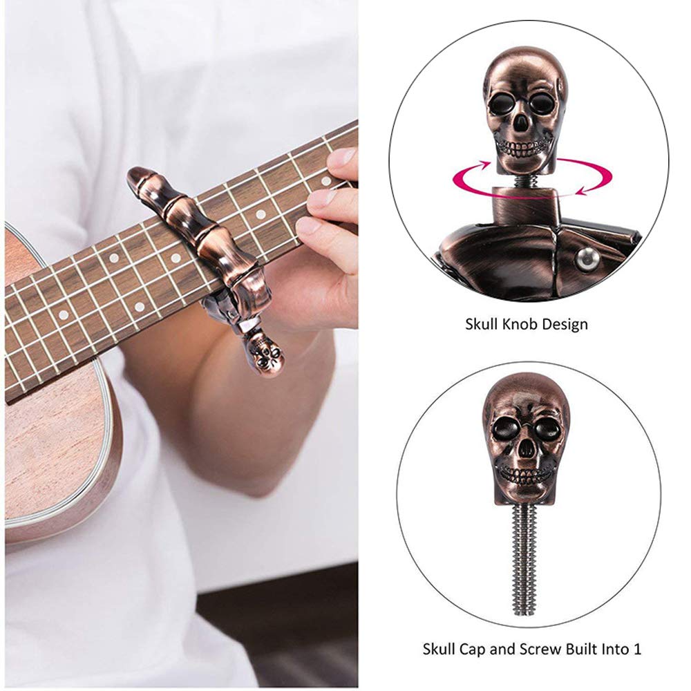 Guitar Capo Skull Capo for Aco - đánh giá và giá Musical Instrument Art