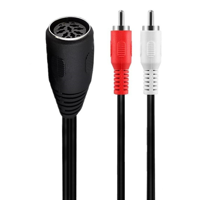 Large 8-core DIN 8PIN Female T - đánh giá và giá Musical Instrument Old
