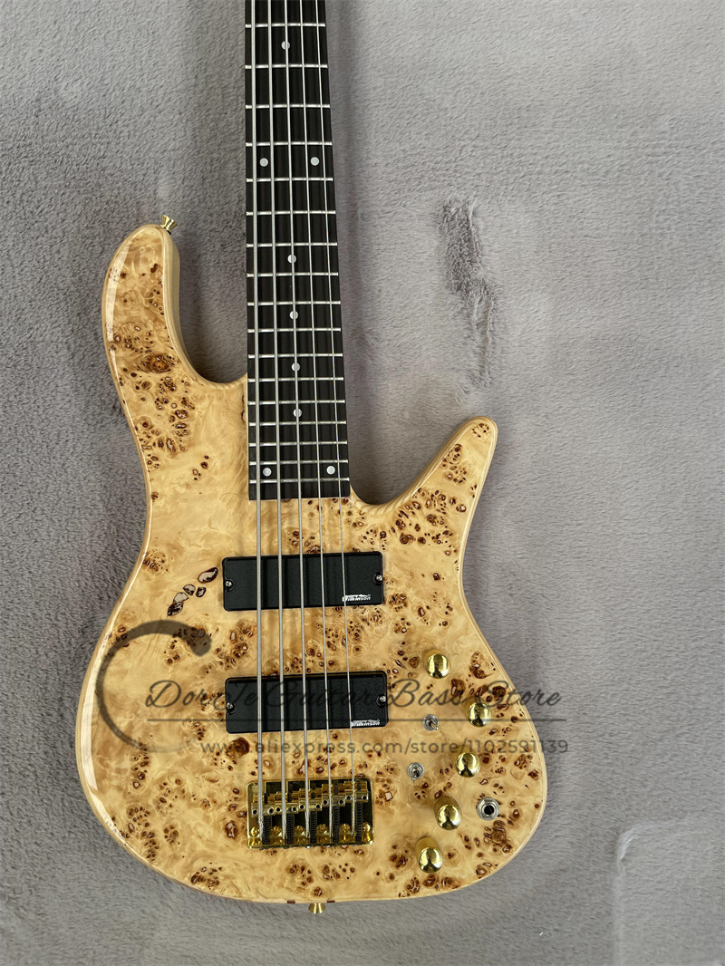 5 Strings Bass Guitar Fode Bas - đánh giá và giá Bass Guitar Fretless