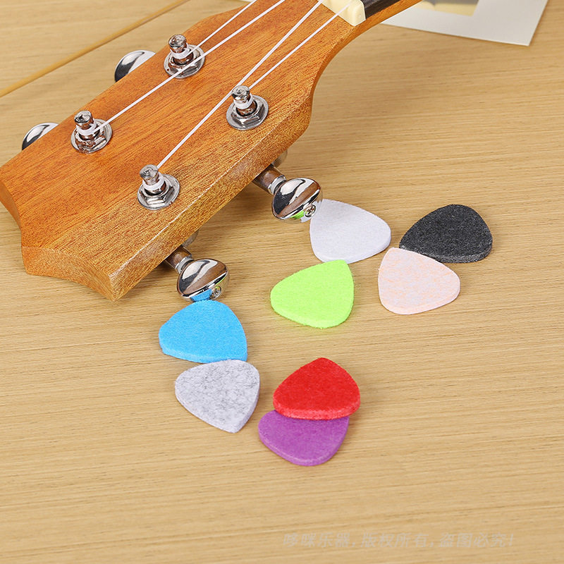 5/10/20PCS Felt Guitar Picks – - đánh giá và giá Musical Instrument Art
