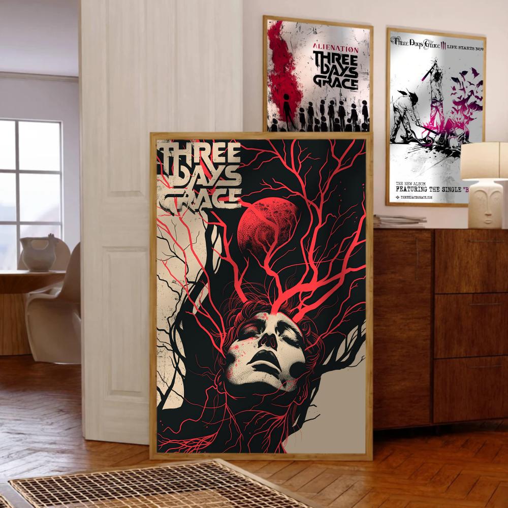 Three D-Days G-Grace Poster Mu - đánh giá và giá Musical Instrument Painting