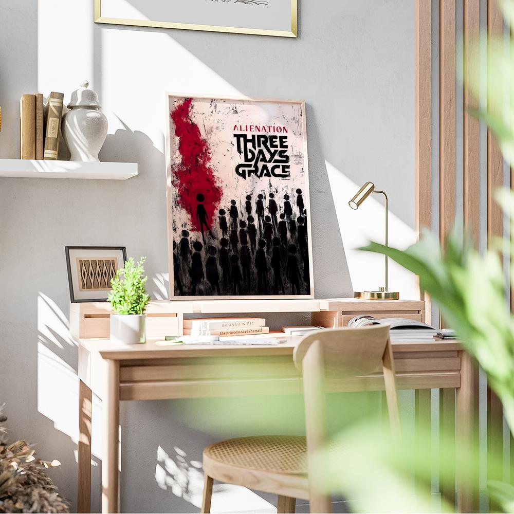 Three D-Days G-Grace Poster Mu - đánh giá và giá Musical Instrument Painting