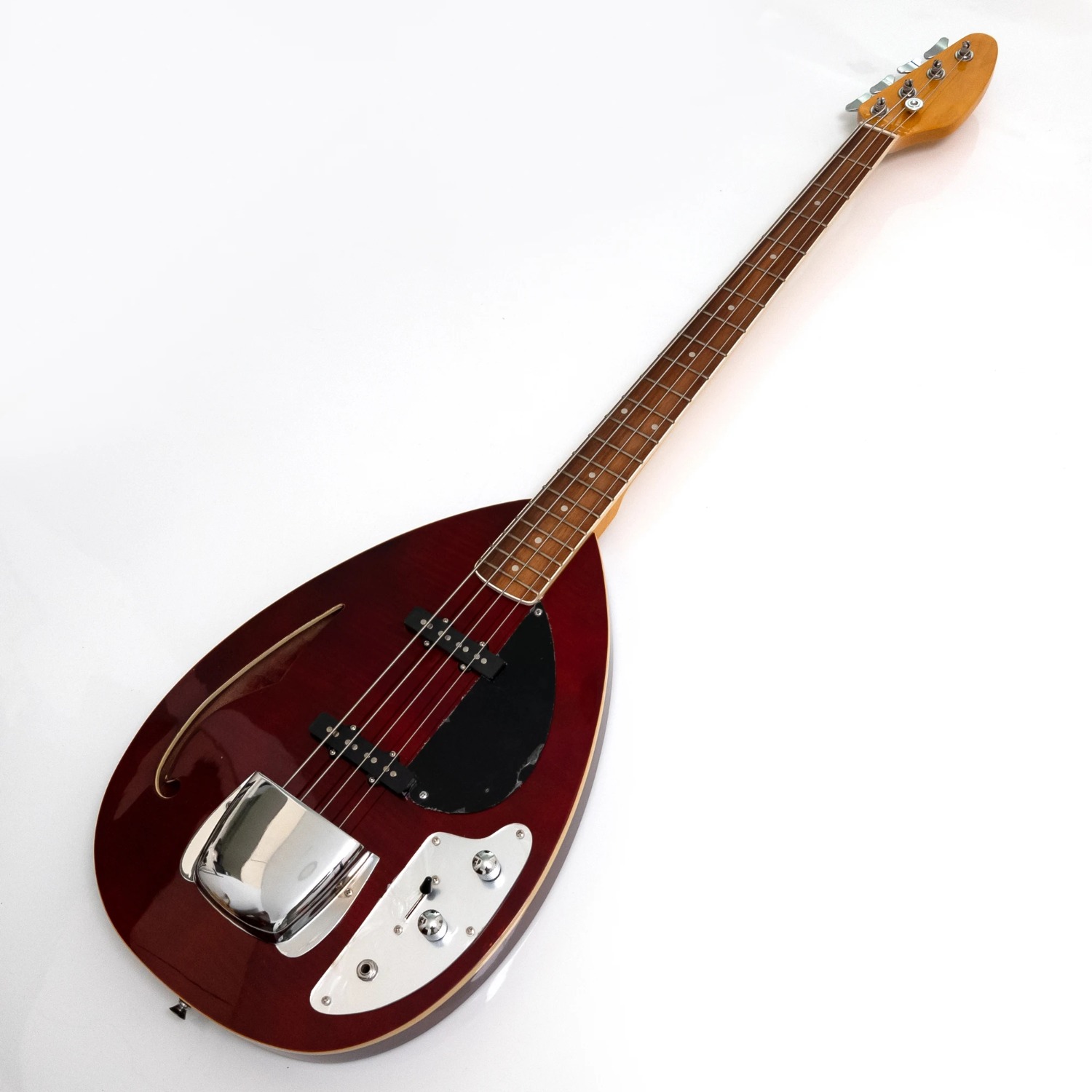 4 Strings Semi Hollow Body Ele - đánh giá và giá Bass Guitar Fretless