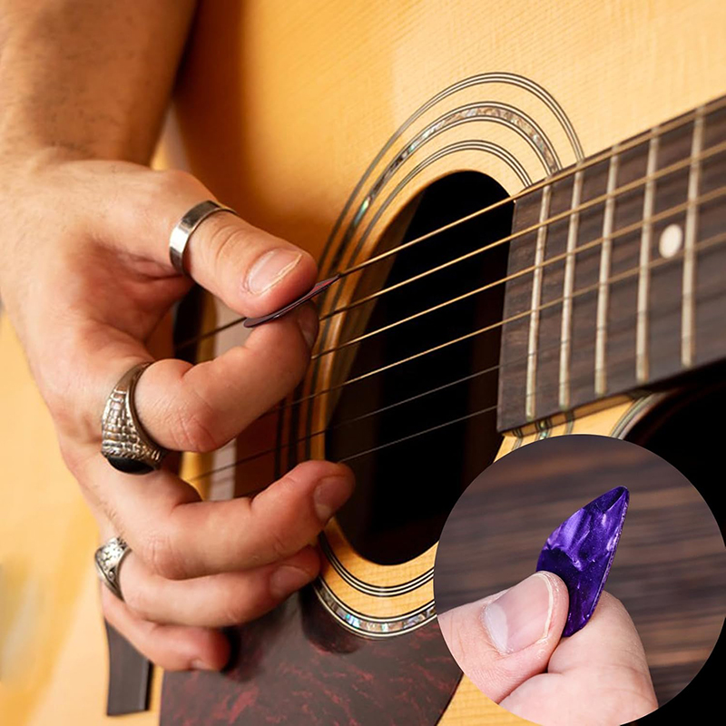 30PCS Guitar Picks Set – Cellu - đánh giá và giá Acoustic Guitar Dreadnought
