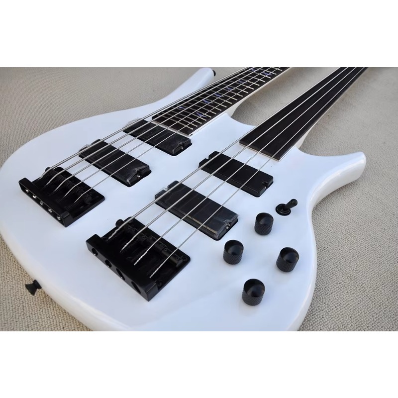 Double Neck 4+5 Strings Electr - đánh giá và giá Bass Guitar Fretless