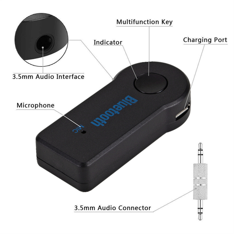 Aux Car Bluetooth 5.0 Receiver - đánh giá và giá Musical Instrument Amplifier
