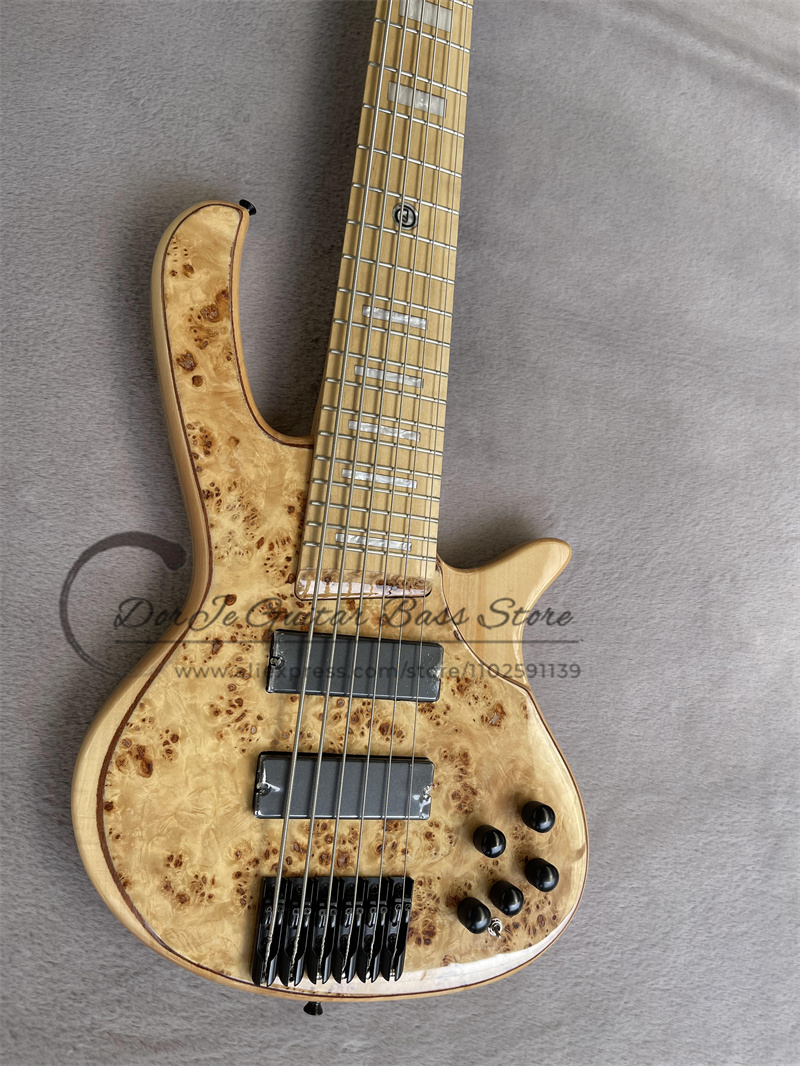 6 Strings Bass Guitar DeOl Bas - đánh giá và giá Bass Guitar Fretless
