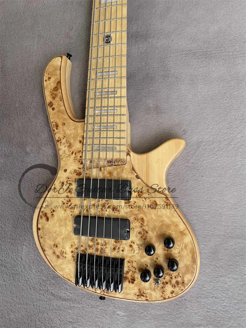 6 Strings Bass Guitar DeOl Bas - đánh giá và giá Bass Guitar Fretless