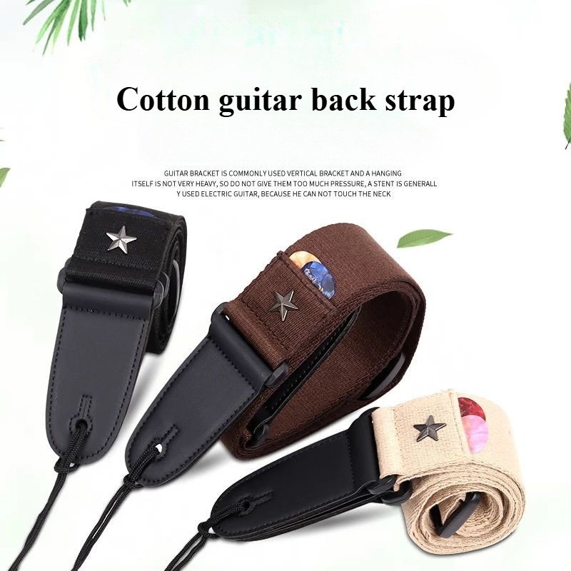 Embroidered Cross Guitar Strap - đánh giá và giá Musical Instrument Art