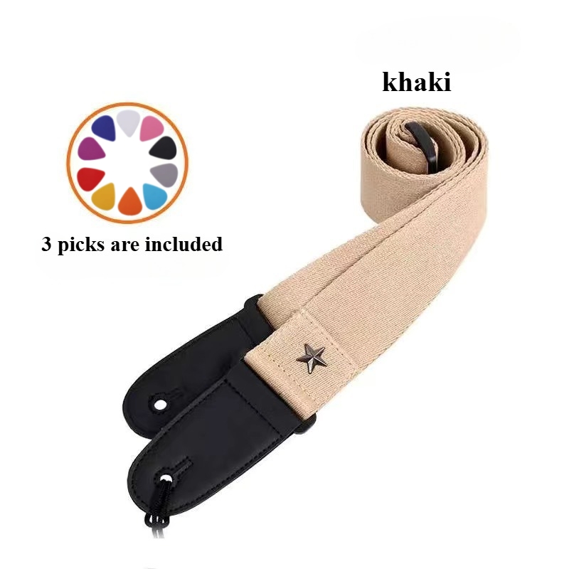 Embroidered Cross Guitar Strap - đánh giá và giá Musical Instrument Art