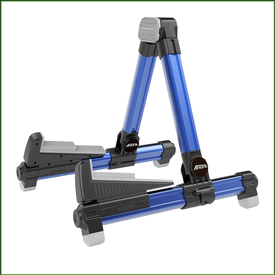 Foldable Aluminum Guitar Stand - đánh giá và giá Musical Instrument Art