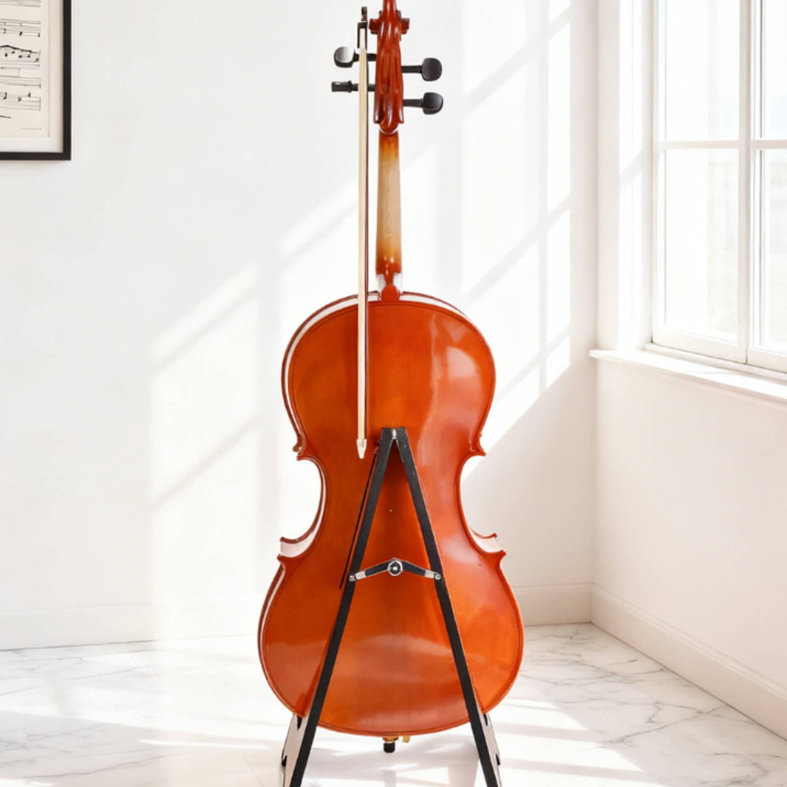 Floor Cello Stand Elegant Desi - đánh giá và giá Musical Instrument Cello