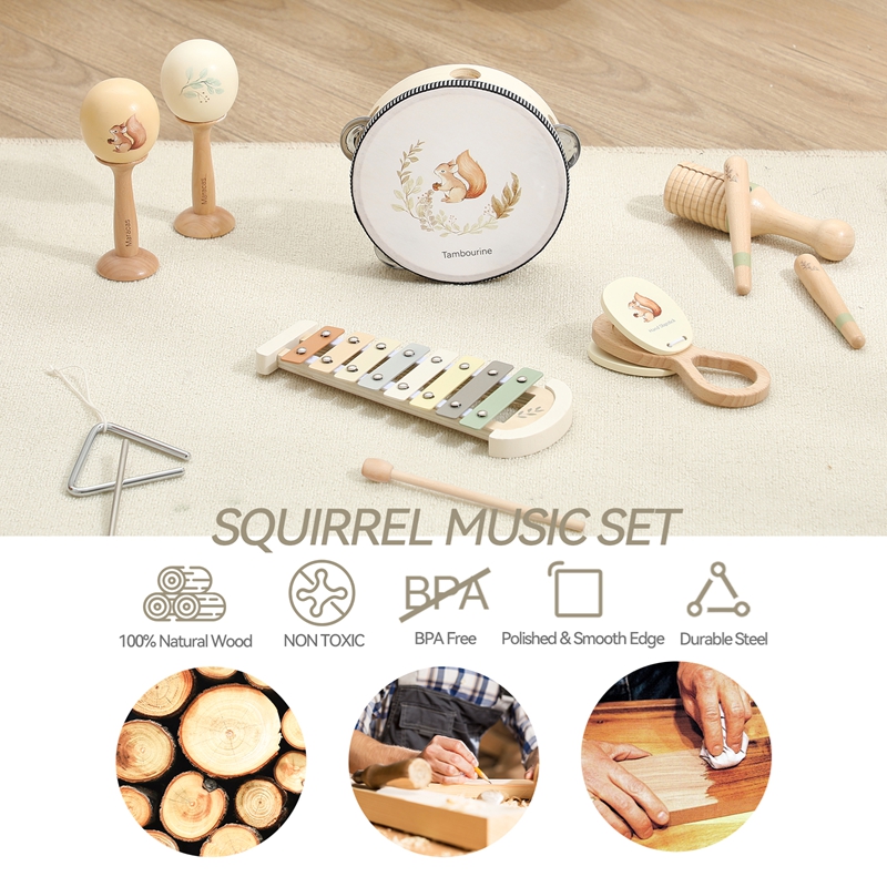 Baby Music Toys Maracas Drum X - đánh giá và giá Musical Instrument Project