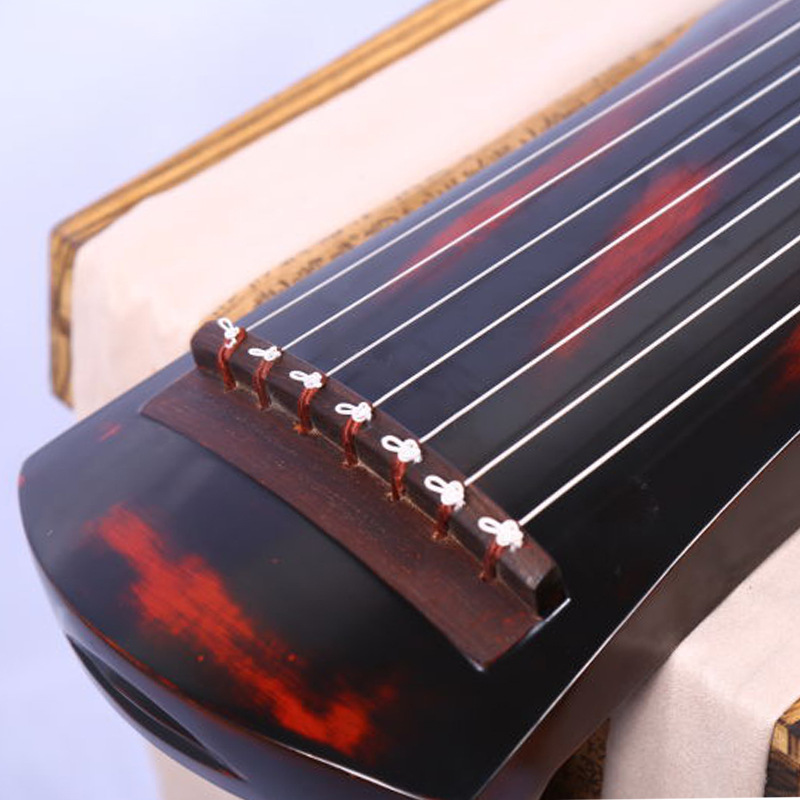 Guqin Zhongni old fir test pra - đánh giá và giá Musical Instrument Old