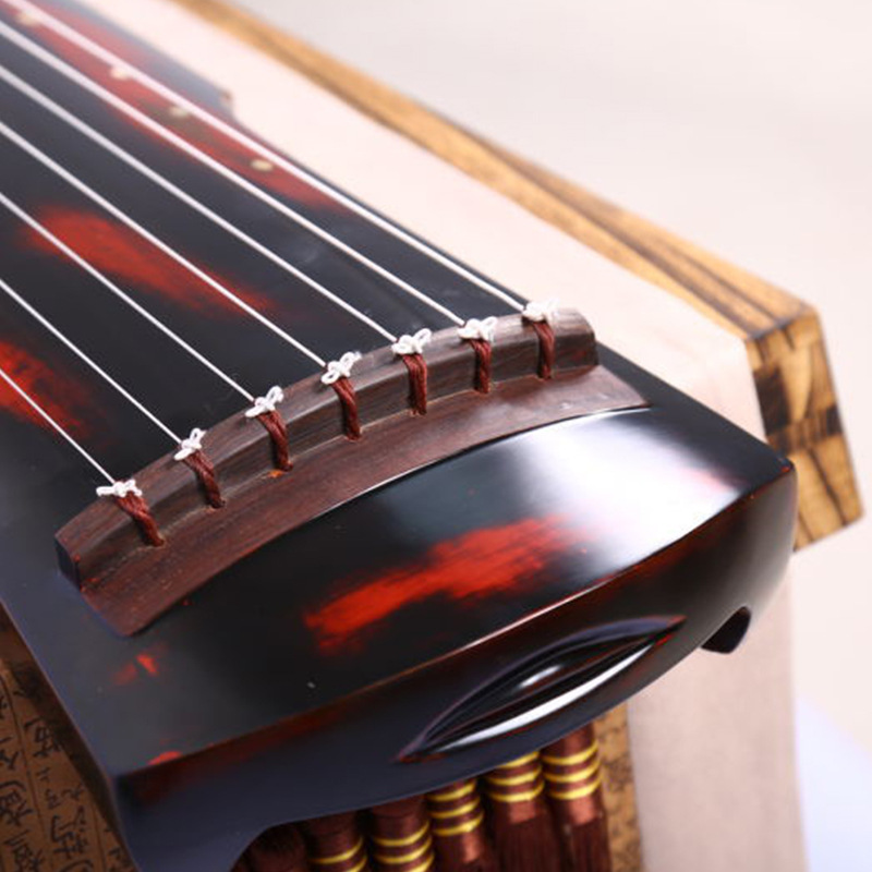 Guqin Zhongni old fir test pra - đánh giá và giá Musical Instrument Old