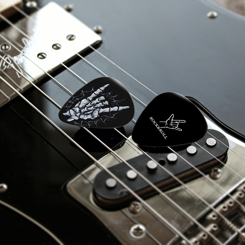 12 Pieces Guitar Picks 0.46mm  - đánh giá và giá Acoustic Guitar Dreadnought