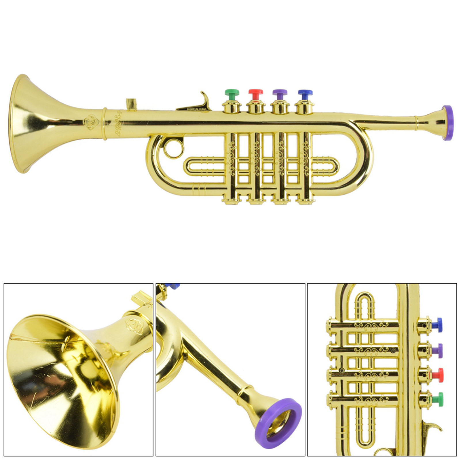 Kid Trumpet Golden Coated Plas - đánh giá và giá Musical Instrument Project