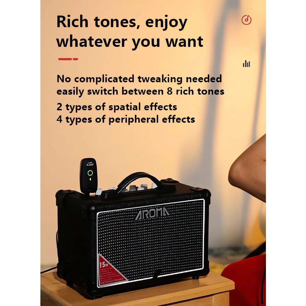 AROMA TM-15S 15W Portable Elec - đánh giá và giá Musical Instrument Amplifier
