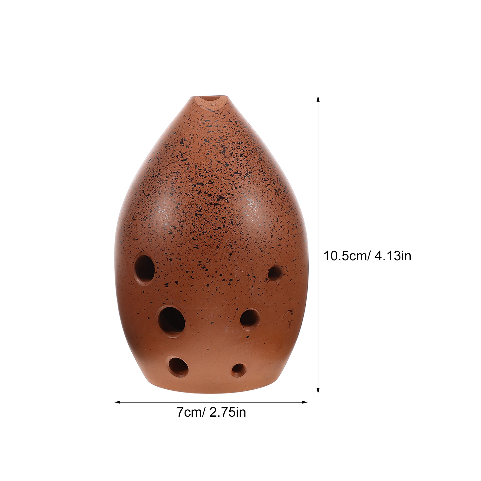 Ceramic Ocarina Flute 8 Hole C - đánh giá và giá Musical Instrument Xun