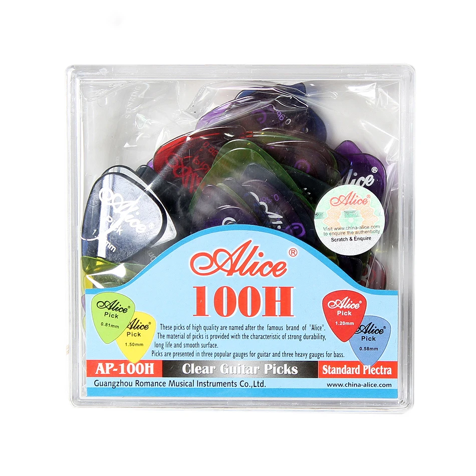 Alice AP-100H 100Pcs/Set Clear - đánh giá và giá Acoustic Guitar Dreadnought