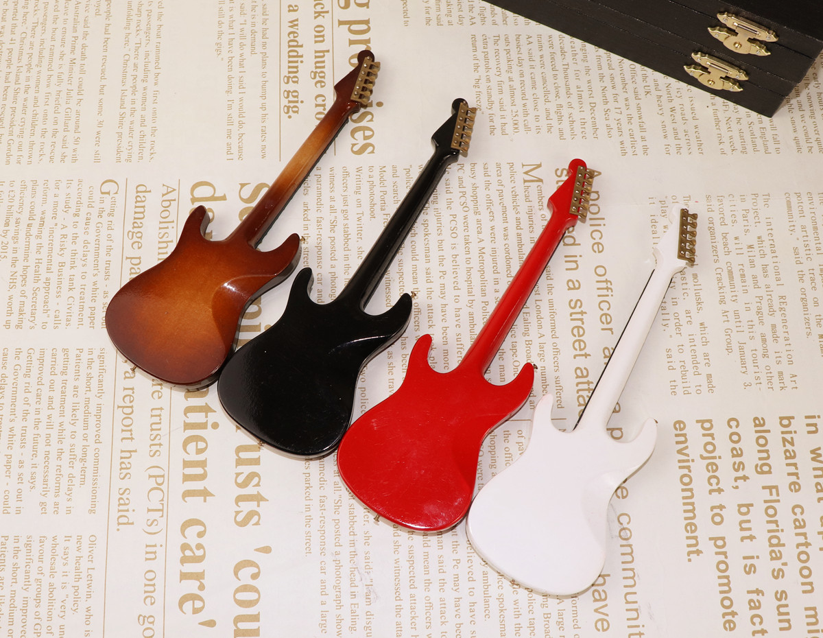 Mini Đàn Guitar Điện Bằng Gỗ T - đánh giá và giá Musical Instrument Old