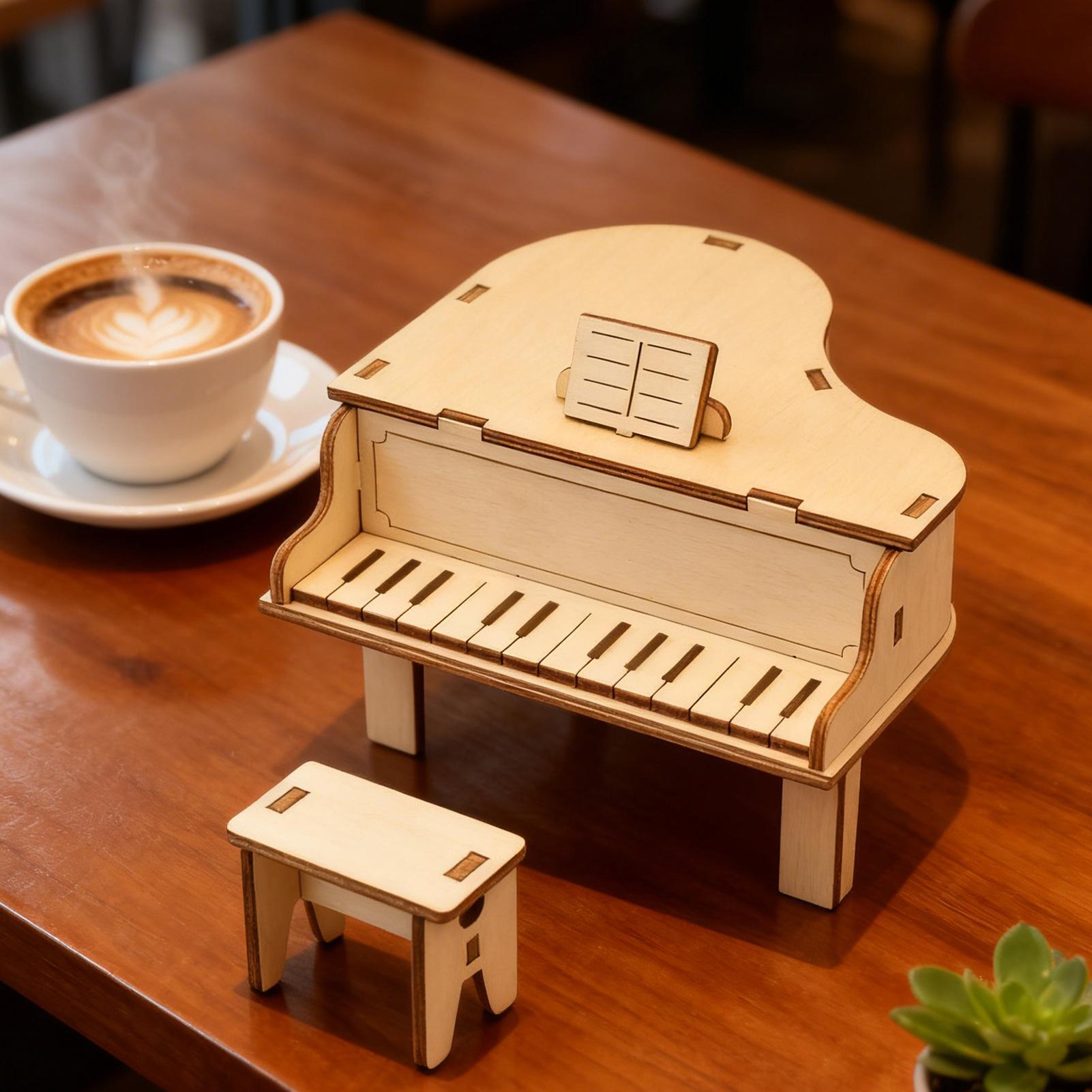 DIY Music Box Kit Wooden Instr - đánh giá và giá Musical Instrument Old